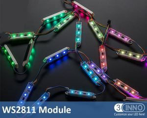 Mô-đun Đèn LED RGB LED Mô Đun Giáng sinh Module IP65 Module LED 12V Module Module Đèn Pixel Module WS2811 Pixel Module RGB LED Module Pixel 4.5W LED Module IP65