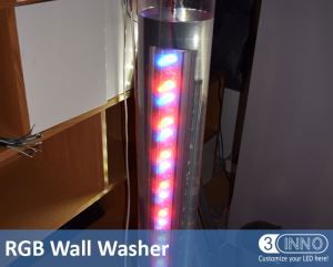 RGB LED tường máy giặt kiến trúc mặt tiền của tường rửa ánh sáng LED chiếu sáng Cree LED tường máy giặt 1M tường máy giặt ánh sáng đèn chiếu sáng trang trí ngoài trời lập trình LED chiếu sáng đèn Cree ngoại thất đèn LED chiếu sáng
