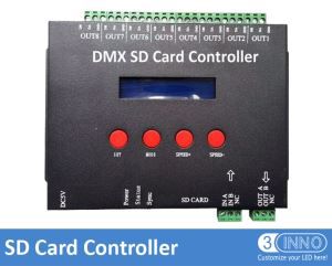 Bộ điều khiển DVI SD Card điều khiển LED điều khiển dẫn SD thẻ điều khiển LED Pixel bộ điều khiển kỹ thuật số LED điều khiển LED Dimmer điều khiển